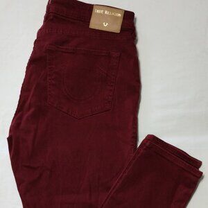 TRUE RELIGION Womens Jean Pants Size 30 RN 112790 CA 57414 Straight